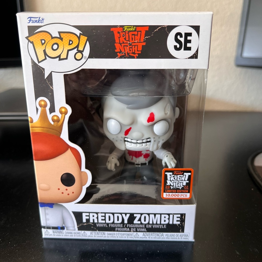 Freddy Zombie Funko Pop! Fright Night #SE Fright Night Limited Edition 10000 PCS